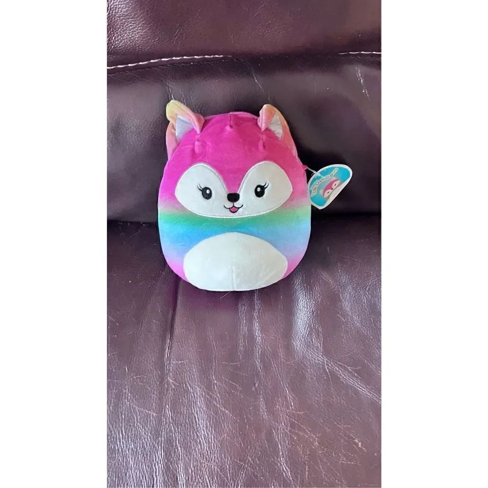 SQUISHMALLOWS XENIA OMBRE RAINBOW FOX NEW KELLYTOY